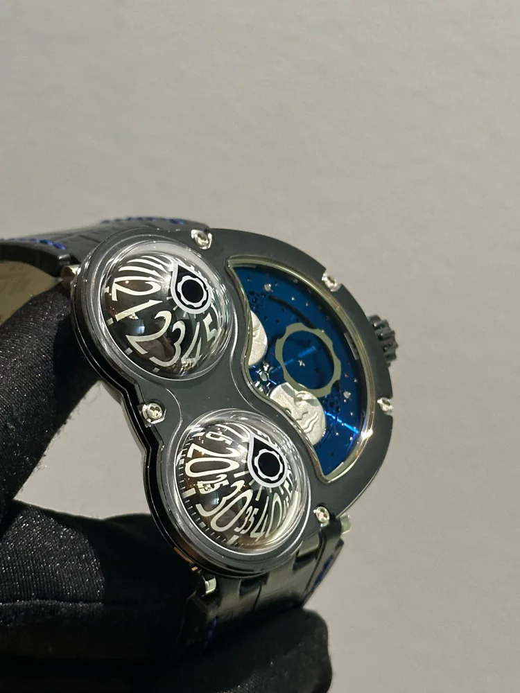 Mb&f MoonMachine Black Titanium Dark Blue Sky 34.BTL.B LE 18 pcs